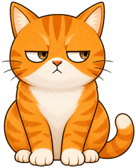 biscuit, a ginger tabby cat
