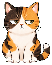 pickles, a cat sitting